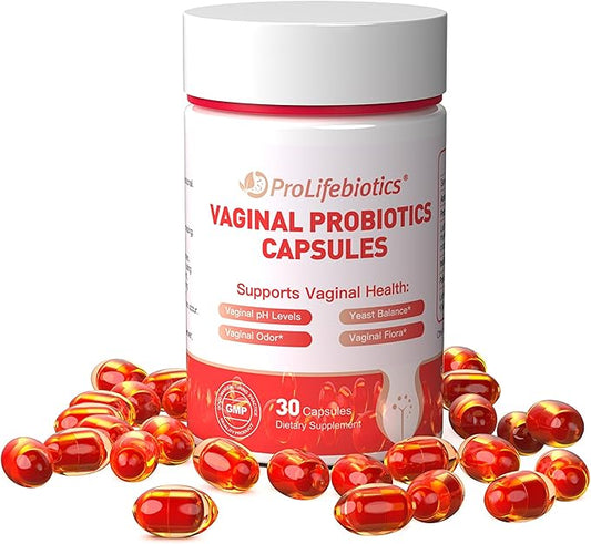 Vaginal Probiotics for Women pH Balance Flora,30 Servings