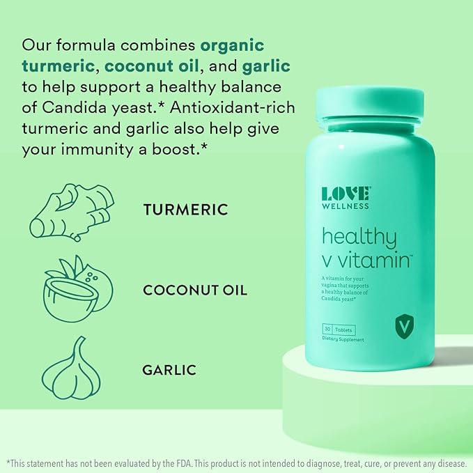 Love Wellness Women's Vaginal Health Supplement, 30 Tablets