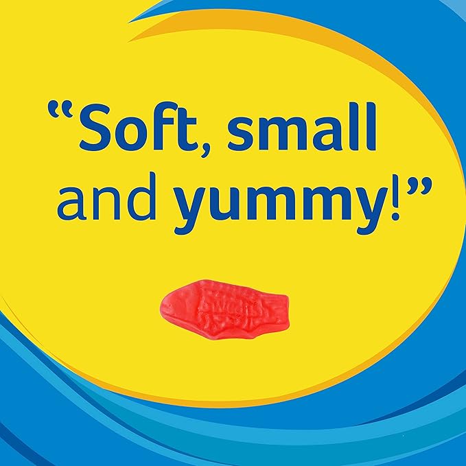 SWEDISH FISH Mini Soft & Chewy Candy, Easter Candy, 24 - 2 oz Bags