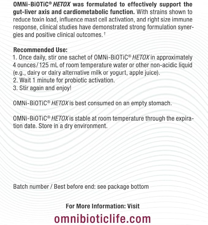 HETOX Probiotic Liver Detox