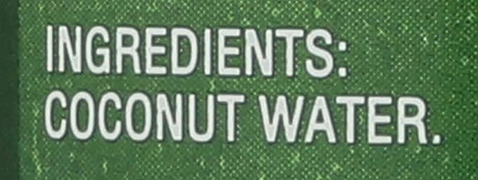 Taste Nirvana Real Coconut Water, Coco Real Premium Coconut Water, 16.2 Ounce Can