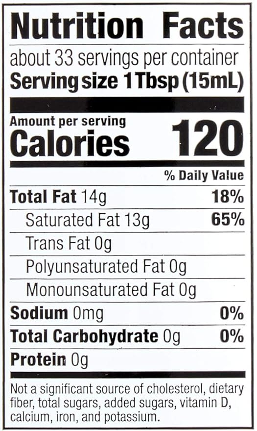 BetterBody Foods Coconut MCT Oil, 6 Count (Pack of 2)