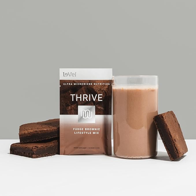 Le-Vel Thrive 2.0 Premium Fudge Brownie 16 Packets