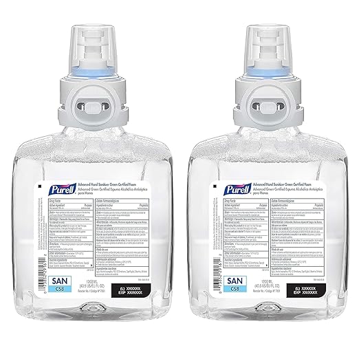 PURELL Advanced Hand Sanitizer Green Certified 1200 mL CS8 Automatic 2) – 7851-02