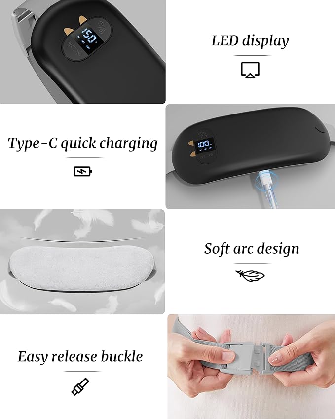 FSA HSA Eligible Portable Heating Pad 6 Heat 6 Massage