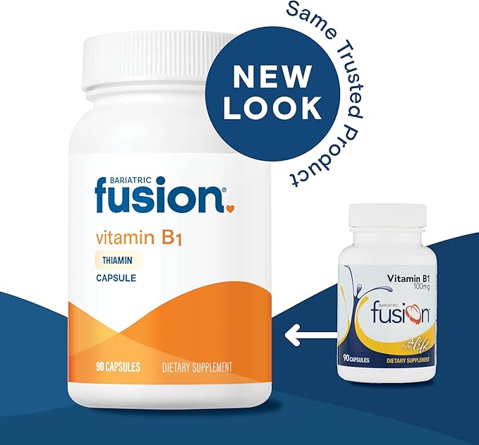 Bariatric Fusion Vitamin B1(Thiamine) for Bariatric 90 Count