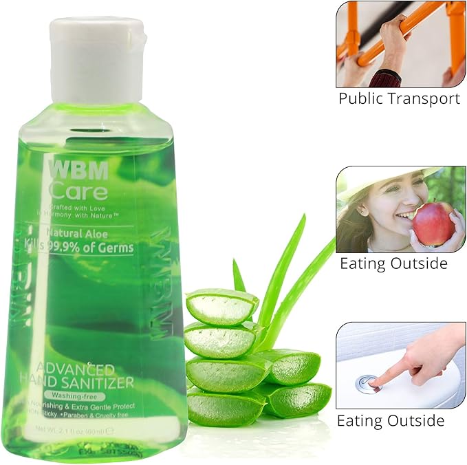 WBM Care Advance Natural Hand Sanitizer, 99.9% of 4.2 fl 24)