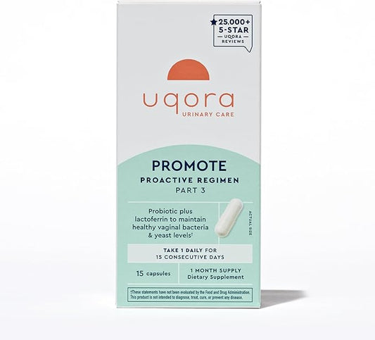 Uqora Promote - Support Vaginal Health* 15 Capsules