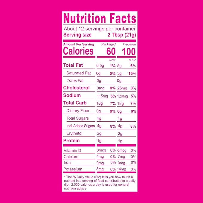 Swerve Confetti Cookie Baking Mix 9.3oz Pouch, 6-Pack