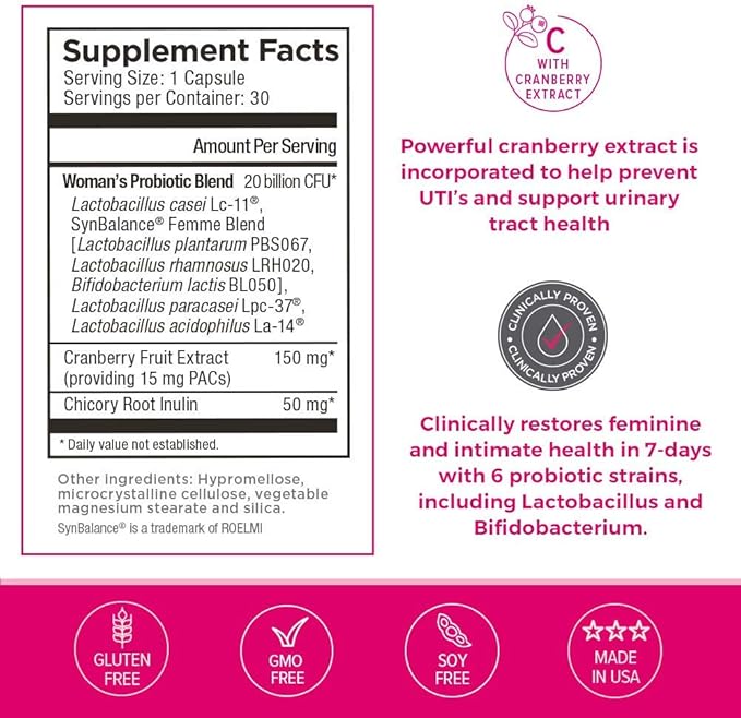 Omax Health Prebiotics and Probiotics Complex