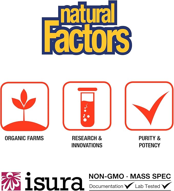 Natural Factors, MSM & Glucosamine Sulfate, 180 Capsules
