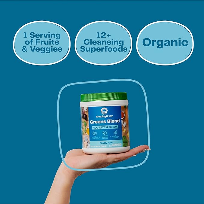 Amazing Grass Greens Superfood Alkalize & 30 Servings
