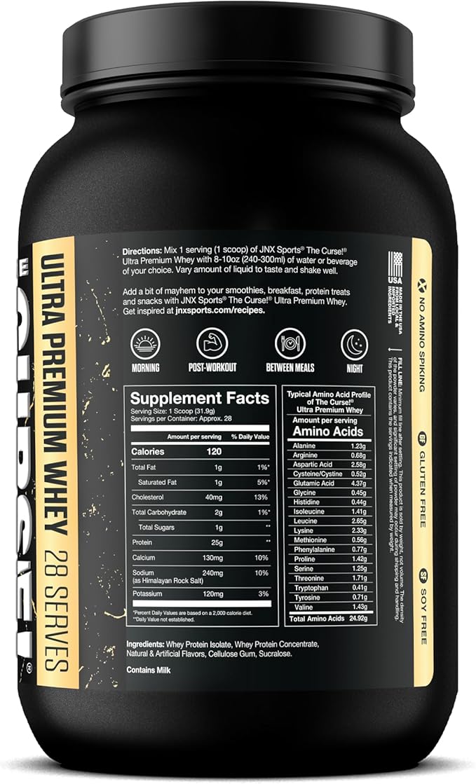JNX SPORTS The Curse! Ultra Premium 2lb | 25g Protein