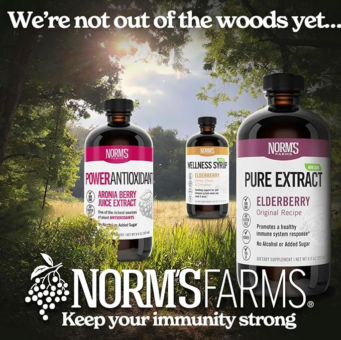 Norm's Farms Aronia Berry Juice Extract 8 Oz.
