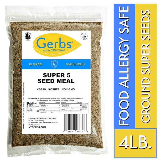 Ground Raw Pumpkin, Sunflower, Chia, Flax, 4 LBS 11 Food