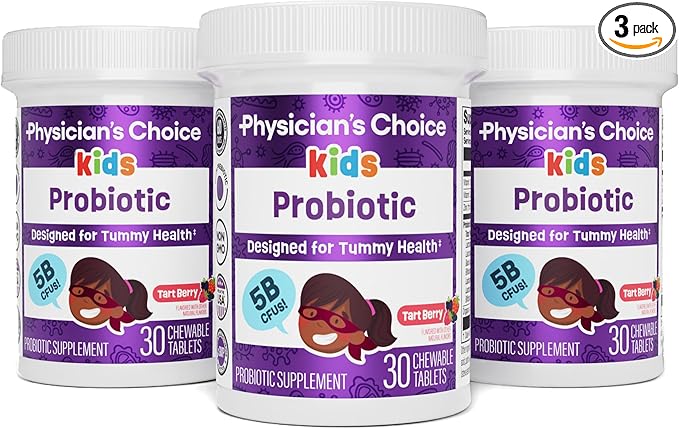 Physician's CHOICE Kids Probiotic- 7 Strains, 30 Count 3)