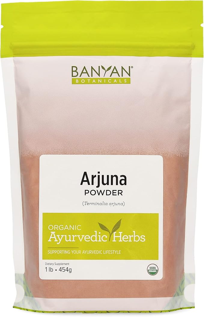 Banyan Botanicals Organic Arjuna Powder ­­– 1 lb.