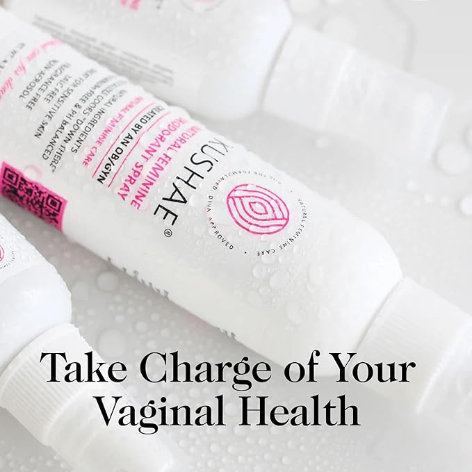Kushae Natural Feminine Deodorant Spray 4 oz