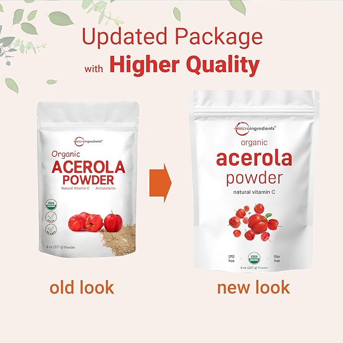 Organic Acerola Powder, 8oz