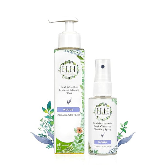 Feminine Wash + Vaginal Deodorant Spray