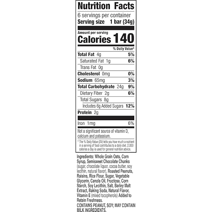 Nature Valley Granola, Fruit & Nut, Dark Chocolate & Nut, 7.4 oz, 6 ct (Pack of 2)