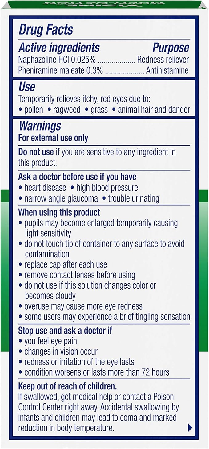 Visine Allergy Eye Relief Multi-Action Antihistamine 0.5 fl.