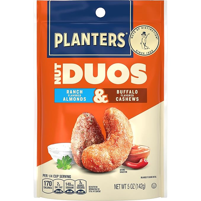 PLANTERS Nut Duos Ranch Almonds & 5 oz