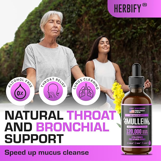 HERBIFY Mullein Drops 4 Oz