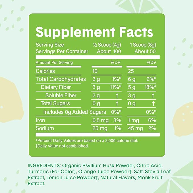 Bellway Super Fiber Powder + Fruit, (50 Servings)
