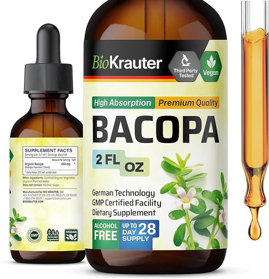 Bacopa Monnieri Tincture 2 Fl.Oz.
