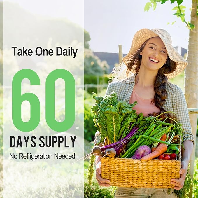 Probiotics for Women and Men, 300 24 Strains 15 Organic 8 Month