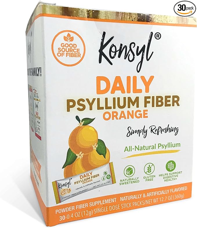 Konsyl Daily Fiber Orange 100% Natural 30 Individual