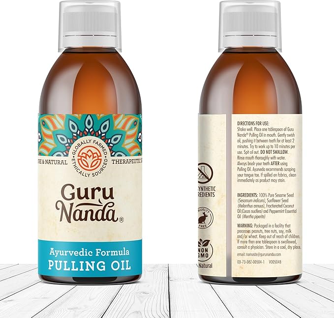 3 Pack GuruNanda Original Oil Pulling (8.45 fl.oz 3)