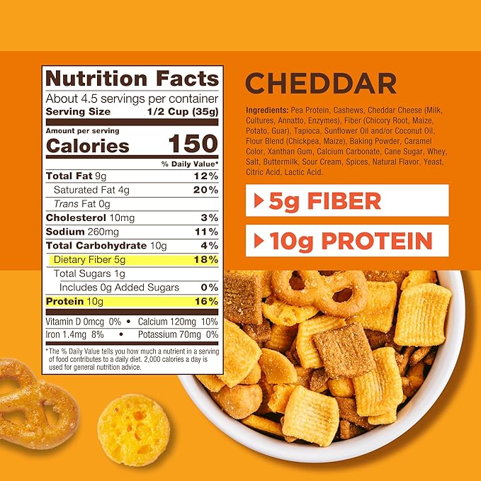 Catalina Crunch Mix Cheddar Protein Snack Mix 5