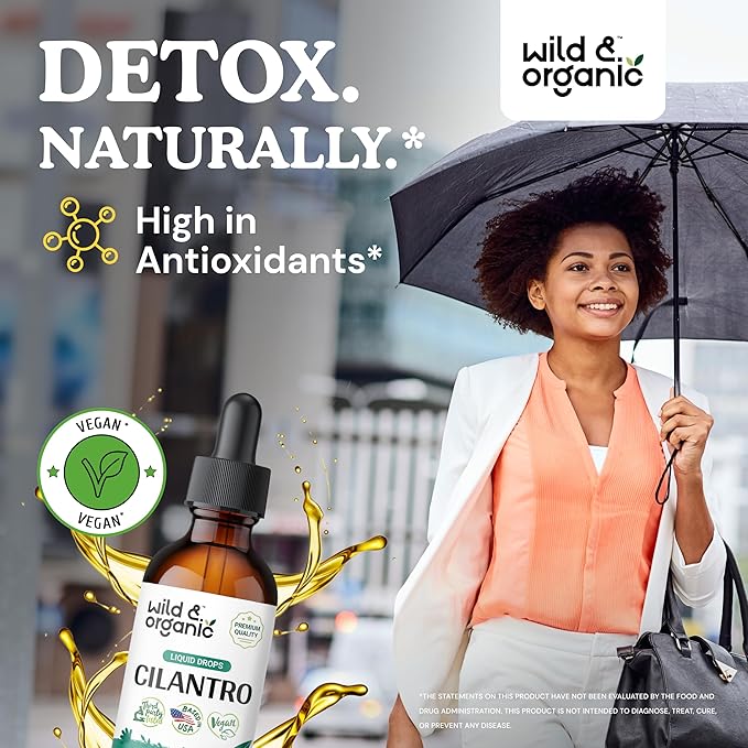 Cilantro Tincture - Detox Cleanse w/Cilantro 2 oz