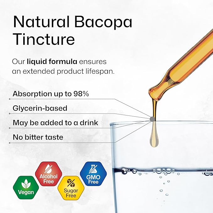 Bacopa Monnieri Tincture 4 Fl.Oz.