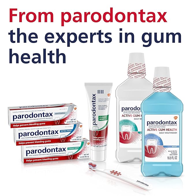 Parodontax Active Gum Repair Toothpaste, Toothpaste 3.4 Oz 3