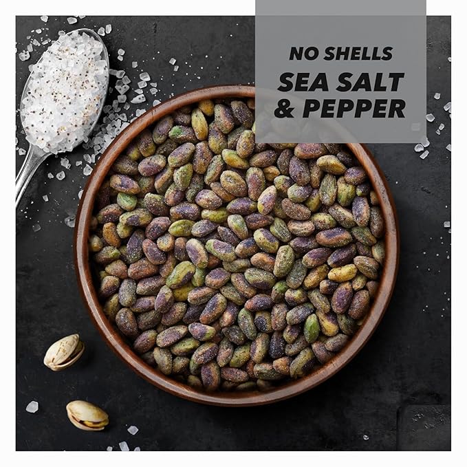 Wonderful Pistachios No Shells, Sea Salt 11 Ounce, (11 oz) 2)