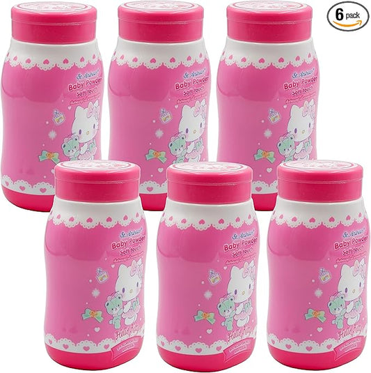 Body Powder for Women Girls Feminine 1.76oz (Pack 6)