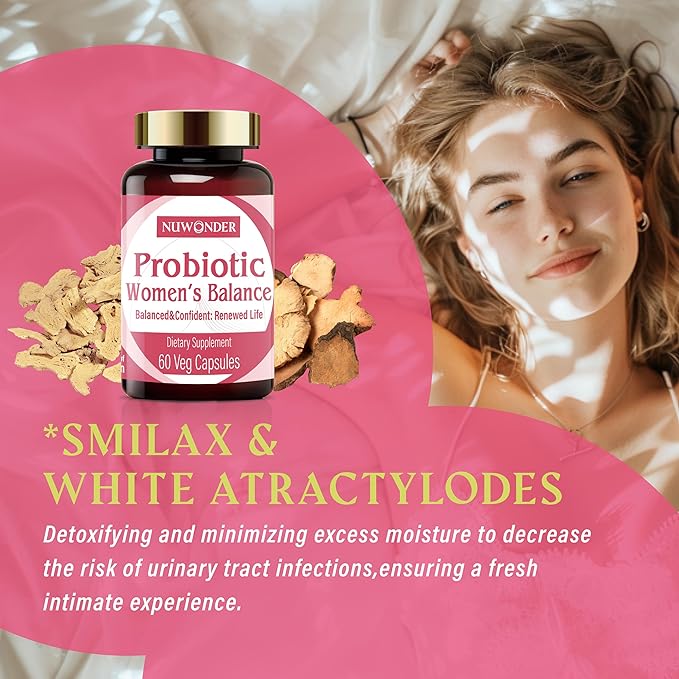Women's probiotic - Natural Vaginal Support 60 Capsules