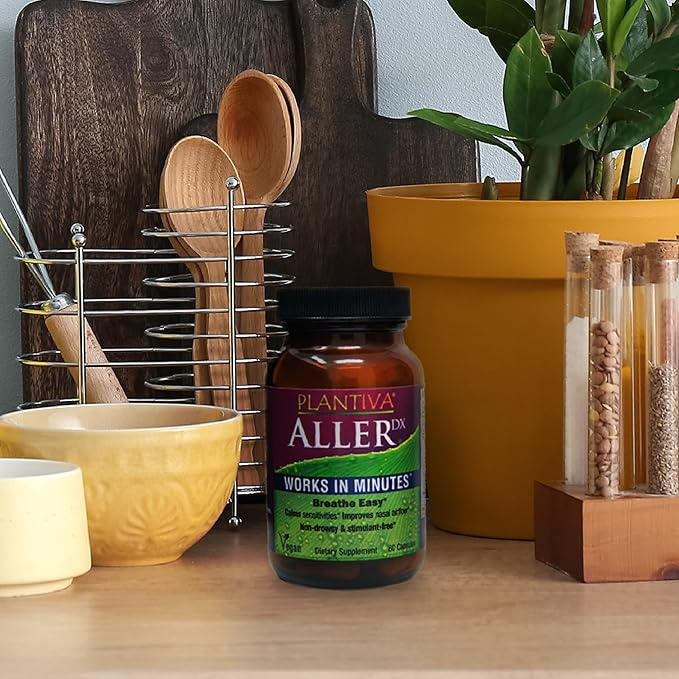 AllerDx Natural Herbal Seasonal Support Supplement 60 Capsules