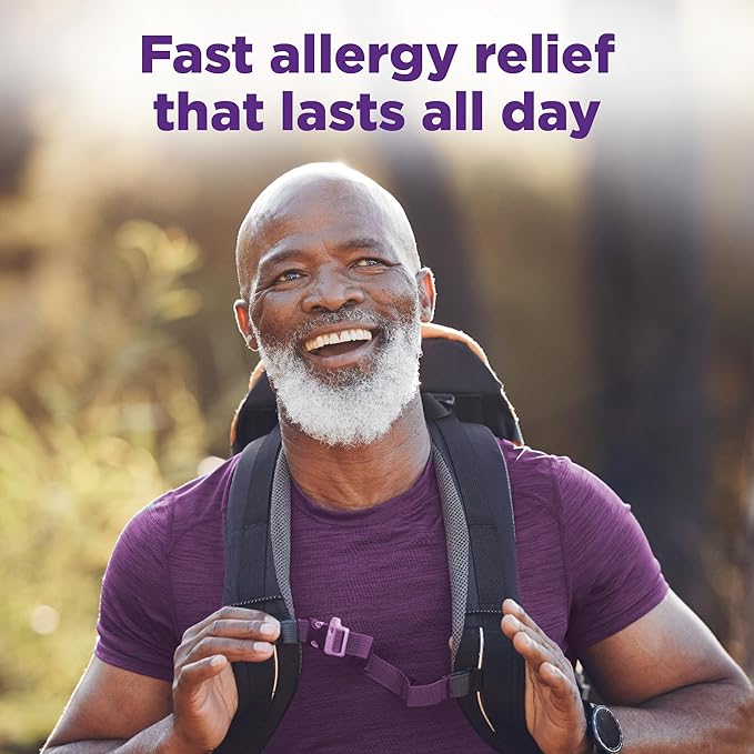 Amazon Basic Care, 24 Hour Allergy 180 mg, 60 Count