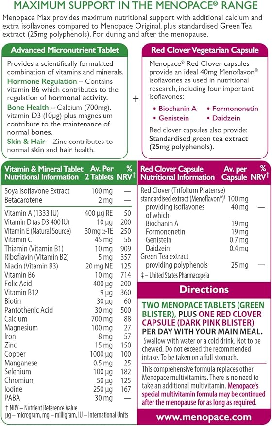by Vitabiotics Max Capsules & Tablets 84