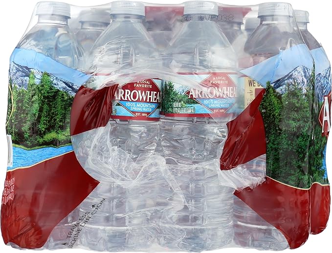Arrowhead Water Spring 500 Milliliter, 16.91 Fl Oz (Pack of 24)