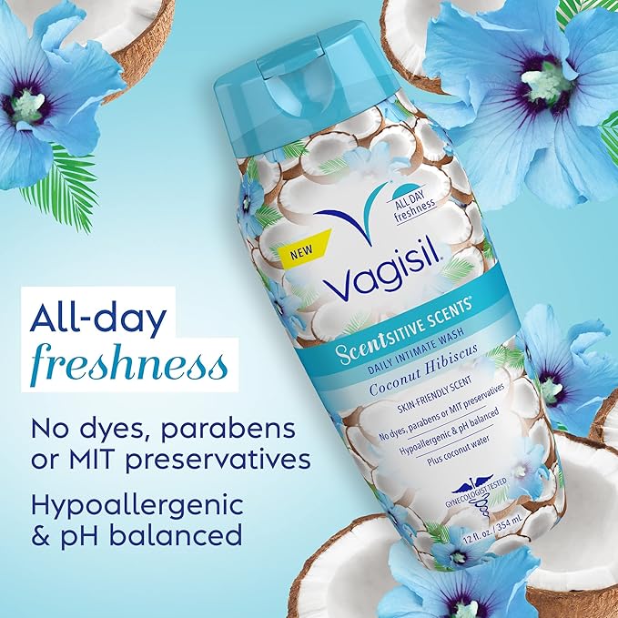 Vagisil Feminine Wash for Intimate Area 12 oz 3)