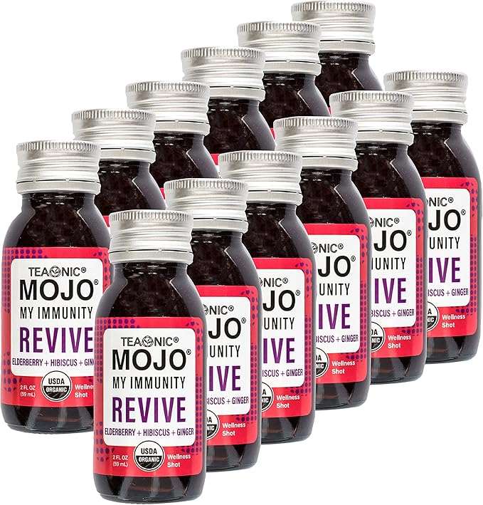 TEAONIC My Immunity Mojo: Revive, Herbal 12 Packs, 2 Fl.