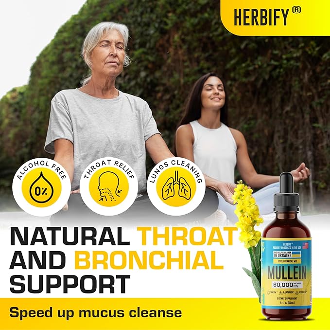 HERBIFY Mullein Drops 2 Oz