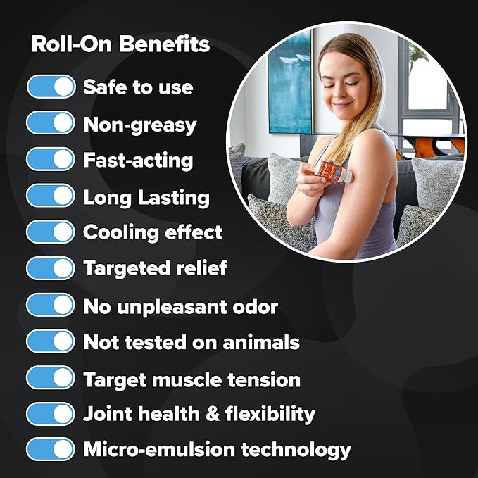 Sport Roll-On, 2FL OZ, Topical Reliever