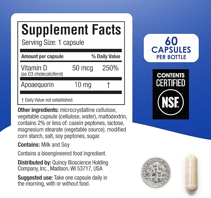 Prevagen Regular Strength 10mg, 60 Capsules |3 Pack|