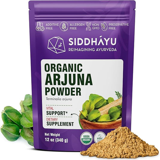 Organic Arjuna Powder 12 oz